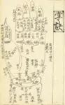 Qing Chinese paediatric palm massage chart