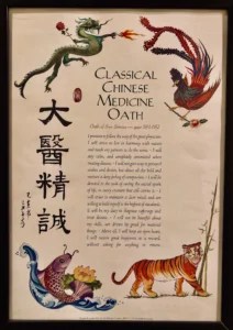Medical Oath & Gratitude @ Classical Chinese Medicine